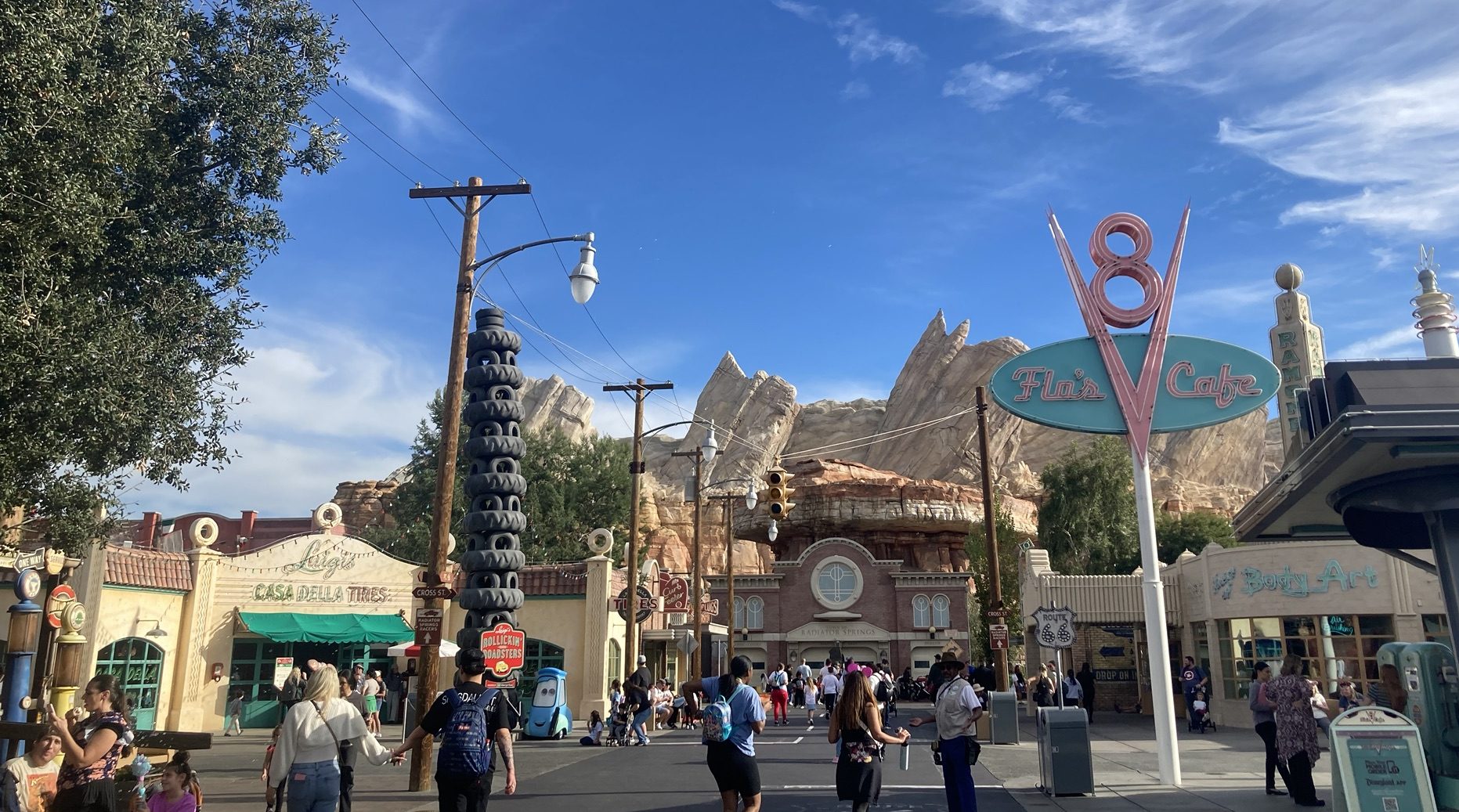 まるで映画の世界】カーズランドに大興奮｜カリフォルニアディズニー#5