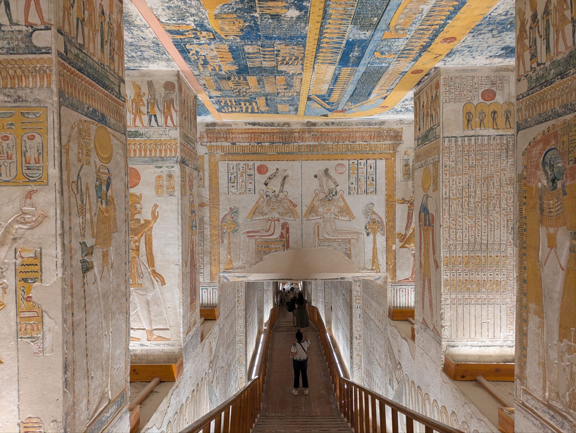 見どころだらけのラムセス5,6世の墓｜王家の谷編｜エジプト旅行記#9(3
